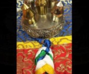 Pure Silver Cover for Zala Buddha & Pagoda